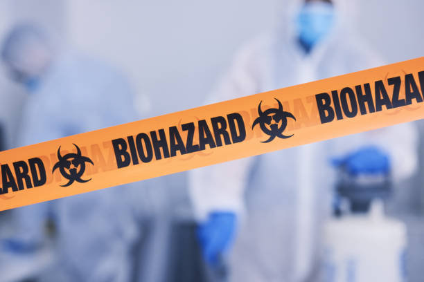 Professional Biohazard technician working in Lansdowne, VA